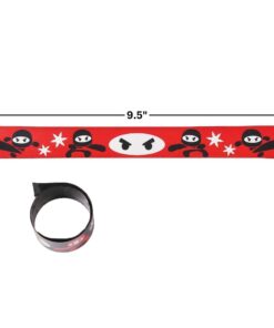 Fun Express Ninja Slap Bracelet - Jewelry - Bracelets - Slap Bracelets - 12 Pieces 7 41B3ptQs0L