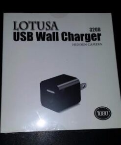 Alternative view of 1080P HD USB Wall Charger Hidden Spy Camera/Nanny Spy Security Camera Adapter | 32GB Internal Memory (with Video Quality Proof)