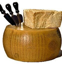 Parmigiano Reggiano - Export Quality - Full Wheel 82 Lbs -First Quality Parmigiano Reggiano.