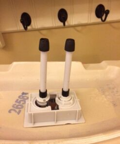 American Standard 2886218.020 H2Option Two-Piece Toilet, Elongated Front, Chair Height, Dual Flush, White, 0.92 - 1.28 gpf Tank + Bowl 33 41C4XGcNnL