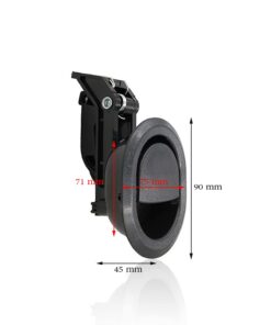 Parts Express Recliner Cable and Handle Replacement Overall Length 39.5" Exposed Cable 4.75" 14 41CHDtqnpoL