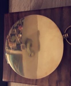 Hampton Nautical Solid Brass Gentlemen's Compass with Rosewood Box, 4", Brass 23 41CT3XZrORL