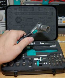 Wera 8100 SA 2 Zyklop 1/4" Metric Ratchet Set, 42-Pieces 109 41Cl8zHStkL