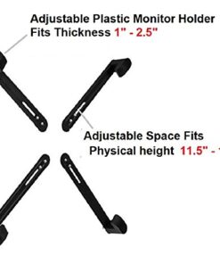 EZM VESA Mount Bracket Adapter Kit for most Non-VESA screens 75 mm and 100 mm Standard Mounting Bracket(003-0023) 13 41CoizZyj0L