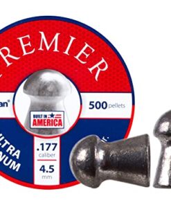 Crosman LUM77 Premier Domed Field 10.5g Target Pellets in a Tin, SILVER (500 Count) 27 41CwEoYiPXL