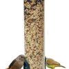DAWN OF PETS V2 Tube Bird Feeder for Outside, Weather Proof, Hanging, Easy to Setup, Durable, Tube Bird Feeder for Outdoors, Wild Bird Feeder for Outdoors and for Backyard Decoration, July 4th Gift