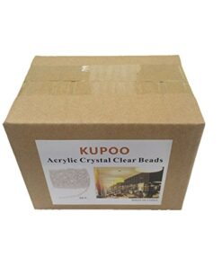 KUPOO 99 ft Clear Crystal Like Beads by The roll - Wedding Decorations (Colorful) 26 41D5fuDv2ZL
