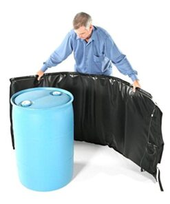 Powerblanket PBL55F Full Coverage Drum Heating Blanket, 55 gal/208 L Fits 55-Gallon Full Coverage Drum/Barrel Heater 27 41D6HVMH23L