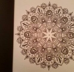 Mandala Coloring Book: 100+ Unique Mandala Designs and Stress Relieving Patterns for Adult Relaxation, Meditation, and Happiness (Magnificent Mandalas) Paperback, Large Print 71 41DCEZ6Zo9L