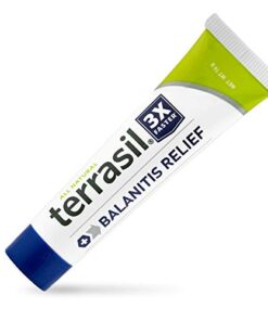 Terrasil® Balanitis Relief - Patented All-Natural, Gentle, Soothing Skin Relief Ointment for Relief from Irritation, Itch, Redness and Inflammation, Balanitis Symptoms - 14g 0.49 Ounce (Pack of 1) 13 41DQ4Hl6jgL