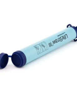 Alternative view of LifeStraw Personal Water Filter for Hiking, Camping, Travel, and Emergency Preparedness Blue 1 Pack