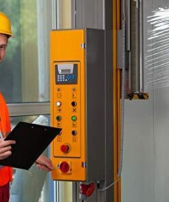 Pack of America Stretch Film - 1 Roll Clear, 18” x 1100 Feet, 80 Gauge (20 Micron) Industrial Heavy Duty Plastic Shrink Wrap and Dispenser for Packing, Shipping, Pallet, Moving Supplies 18'' x 1100 ft (1 Roll) 11 41DXEddyATL