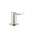 hansgrohe Bath and Kitchen Sink Soap Dispenser, Contemporary Premium Modern in Stainless Steel Optic, 04539800 Small 2 41DaL0smozL