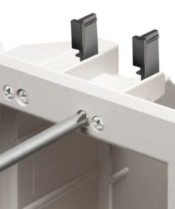 Arlington TVBU505-1 Recessed TV Box Wall Plate Kit Paintable 2-Gang, White Plastic 2 Gang 28 41DcIlNo0RL