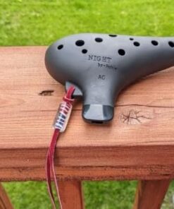 Night By Noble Plastic Ocarina Alto C Tone Black Rubber Finish 25 41DhMrCdMSL