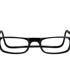 Clic Magnetic Reading Glasses, Computer Readers, Replaceable Lens, Original Long, (M-L, Black, 1.25 Magnification) 1.25 x 10 41DjY w5L
