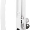 Slide-Co 143496 Sliding Door Flushmount Handle, White 58 41ECwCMgBuL