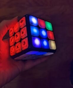 Rechargeable Game Activity Cube - 9 Fun Brain & Memory Games - Cool Toys for Boys and Girls - Christmas/Birthday Gifts for Ages 6-12+ Year Old Kids Tweens & Teens - Best Boy & Girl Toy Gift Ideas 60 41EHiDsKzYL