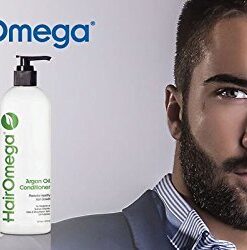 DrFormulas HairOmega DHT Blocker Shampoo + Conditioner with Moroccan Argan Oil, Jojoba Oil, Avocado Oil (Sulfate Free Shampoo + Conditioner Set) 13 41EOsdugSL