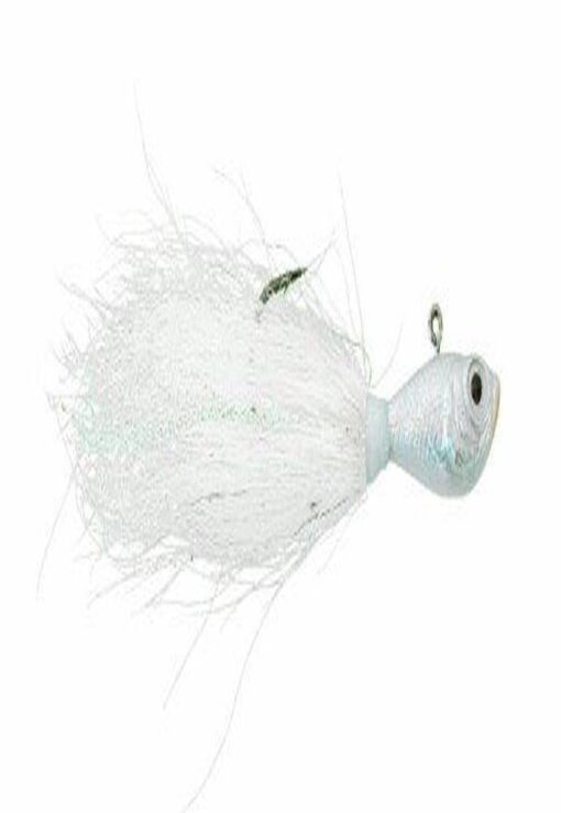 SPRO SBTJW-1 Prime Bucktail Jig, 1-Ounce, White