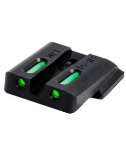 TRUGLO TFX Handgun Sight | Durable Shock-Resistant Compact Brightly Glowing Tritium & Fiber-Optic Xtreme Day/Night Sight for Handguns Smith & Wesson M&P 17 41EPxxk3liL