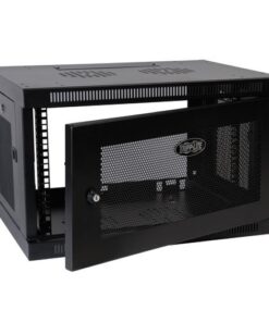 Tripp Lite 6U Wall Mount Rack Enclosure Server Cabinet, 16.5" Deep, Switch-Depth (SRW6U), Black Standard 24 41ERdj4tR0L