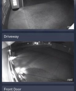 Google Nest Cam Outdoor - 1st Generation - Weatherproof Camera - Surveillance Camera with Night Vision - Control with Your Phone 1st Gen 1 Count (Pack of 1) Nest Cam (Outdoor, Wired) 70 41ES90P7BL