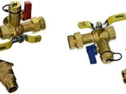 Webstone 44443WPR 3/4-Inch IPS Isolator EXP E2 Tankless Water Heater Service Valve Kit with Clean Brass Construction (2-Pack)
