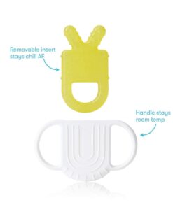 Alternative view of Frida Baby Not-Too-Cold-to-Hold BPA-Free Silicone Teether for Babies