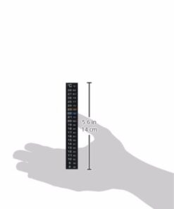 Alternative view of Adhesive Temperature Strip Black