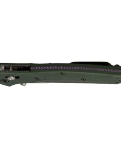 Alternative view of Benchmade - Osborne 940 EDC Knife with Green Handle (940) Green 6061-T6 Aluminum - Satin Finish