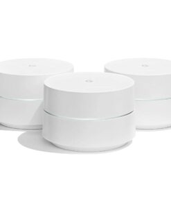 Google WiFi system, 3-Pack - Router Replacement for Whole Home Coverage (NLS-1304-25),White Google Wifi (2016 model) 3 Pack 39 41EsMN7nu6L