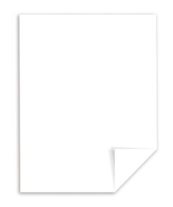 Neenah Paper 40311 Exact Index Card Stock, 90lb, 94 Bright, 8 1/2 x 11, White, 250 Sheets 1 pack 26 41F7dJZyA1L