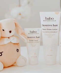 BABO Botanicals Sensitive Baby Fragrance-Free Diaper Cream - 25% Natural Zinc Oxide - Calendula, Shea & Cocoa Butter - EWG Verified - Vegan- from Birth on - 1 or 2 Pack Pack of 1 21 41F89aLPZnL