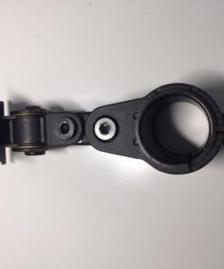 WALI Single Monitor Mount, Single Monitor Arm Desk Mount,Desk Monitor Stand, Holds Screen Up to 27inch, 22lbs, Adjustable Mount with C-CLAMP Designed for Home Office Application(M001), Black 16 inch Tall 38 41FDCaHMWL