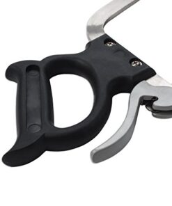 Alternative view of Weston Butcher Meat and Bone Saw with Stainless Steel Serrated Quick Release Handle, 25 Inch Blade