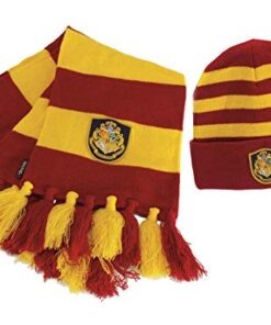 Alternative view of elope Hogwarts Scarf and Hat ST
