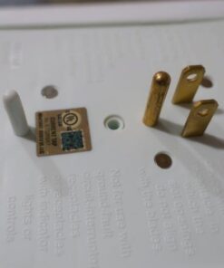 GE 6-Outlet Extender, Grounded Wall Tap, Adapter Spaced Outlets, 3-Prong, Multiple Plug, Quick and Easy Install, Cruise Essentials, UL Listed, White, 50759 1 Pack Standard Power Strip 49 41FxsOlTMML