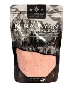 The Spice Lab Pink Himalayan Salt - Sea Salt (Fine) - 1 lb Bag - All Purpose Cooking & Table Salt - Non GMO Kosher Sea Salt - Nutrient and Mineral Dense for Health - 100% Certified 4040 himalayan pink salt 1 Pound (Pack of 1) 6 41GXJniPCjL