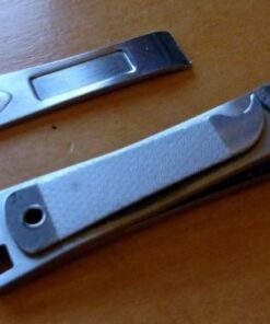 Clyppi Nail Clippers with Swing Out Nail Cleaner/Nail File - Fingernail Clippers / Toe Nail Clippers. Sharp Stainless Steel with Wide Easy Press Lever 47 41GmmB sDiL