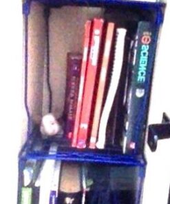 LockerMate Wire Locker Stac-A-Shelf, 12-1/2"H x 10"W x 11-1/2"D, Assorted Colors 13 41GrWsC03L