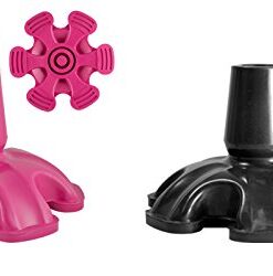 Essential Medical Supply Super Big Foot Cane Tip, Black, One Size Fits All 12 41H1dRVzdDL