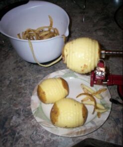 Back to Basics Back to Basics A 505 Apple and Potato Peeler, Red Back to Basics Blue Raspberry Syrup (Discontinued by Manufacturer) 14 41H2b7GrDwL