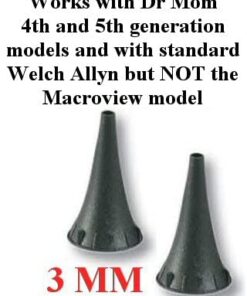 120 Small Specula for 4th and 5th Generation Doctor Mom Otoscope Perfect for Infants & Small Children **Important- NOT for Dr Mom 3rd Gen and Original otoscopes** 7 41HcLDKKJoL