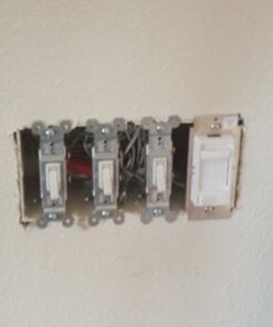 Leviton SureSlide Dimmer Switch for Dimmable LED, Halogen and Incandescent Bulbs, 6674-P0W, White 23 41Hf3csfgL