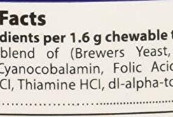 Flea Away All Natural Supplement for Fleas, Ticks, and Mosquitos Prevention for Dogs and Cats, 100 Chewable Treat Tablets, Single 1 Single 34 41I0Zs6jML