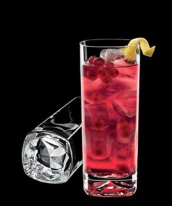 Alternative view of Luigi Bormioli On The Rocks 15 oz Beverage Drinking Glasses (Set of 4), 4 Count (Pack of 1), Clear