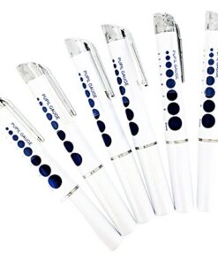 First Responder 6 PC Reusable Penlights Ideal for Nurse, EMT, Medic, Military, Police and Firefighter - Detect Dilated or Constricted Pupils for Fast Diagnostic Includes 12 Triple AAA Batteries 7 41IS7c9pneL