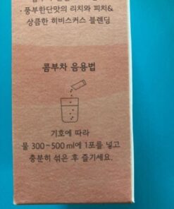 Osulloc Kombucha Tea LycheePeach (Lychee & Peach Blending), Sparkling Powdered Mix Beverage, No added sugar, 10 Sticks, 1.76oz Lychee & Peach 10 Count (Pack of 1) 28 41IXgu9CiCL