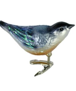 Old World Christmas Ornaments: Nuthatch Glass Blown Ornaments for Christmas Tree 23 41IdMRtw7L